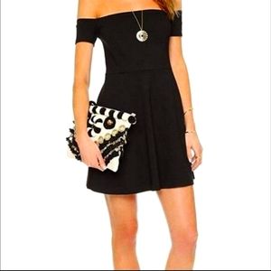 Free People Black Mambo Mini Dress Sz/L